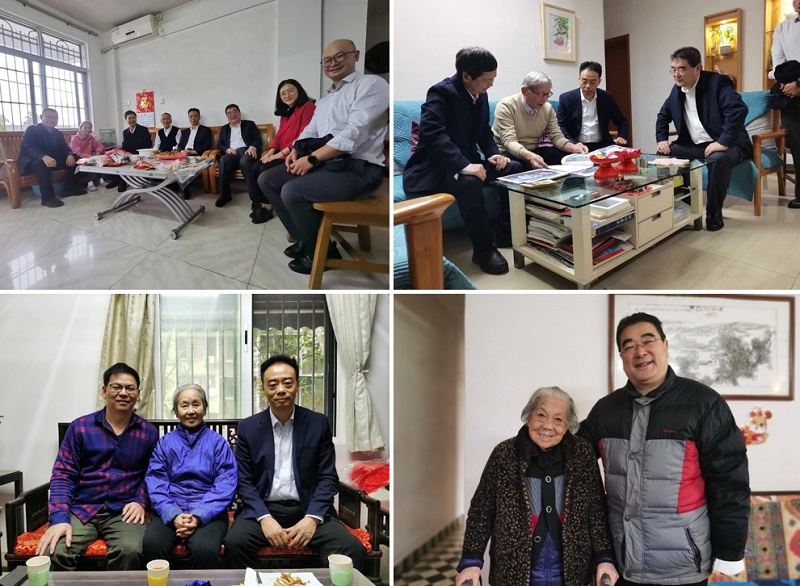 2.慰问老党员、老专家、老领导